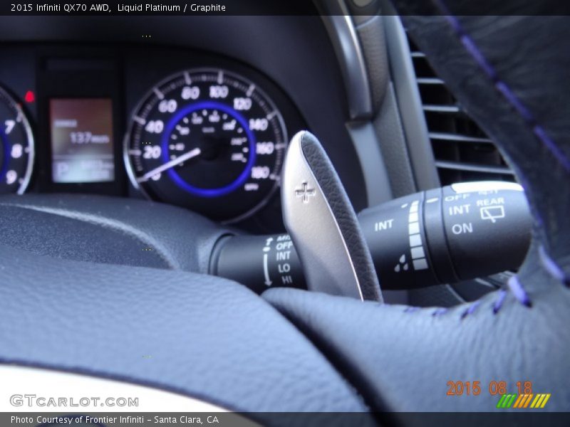 Liquid Platinum / Graphite 2015 Infiniti QX70 AWD