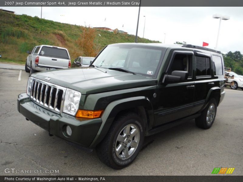 Jeep Green Metallic / Medium Slate Gray 2007 Jeep Commander Sport 4x4