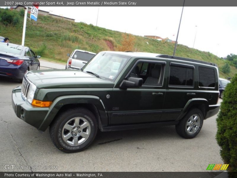 Jeep Green Metallic / Medium Slate Gray 2007 Jeep Commander Sport 4x4
