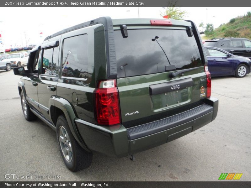 Jeep Green Metallic / Medium Slate Gray 2007 Jeep Commander Sport 4x4