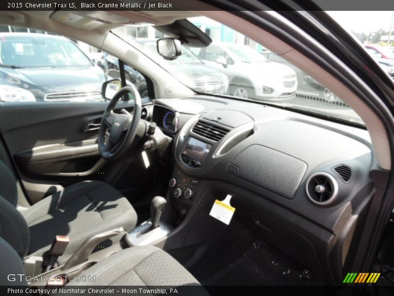 Black Granite Metallic / Jet Black 2015 Chevrolet Trax LS