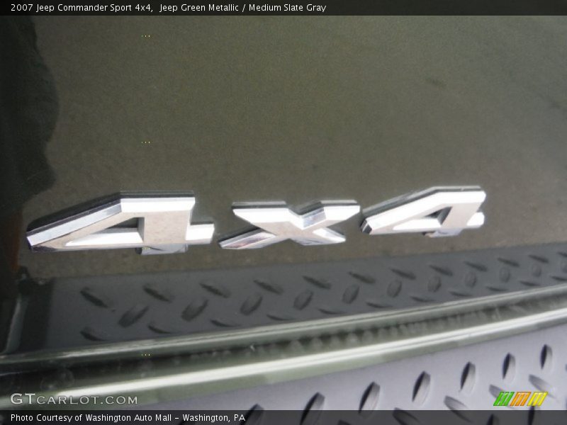 Jeep Green Metallic / Medium Slate Gray 2007 Jeep Commander Sport 4x4