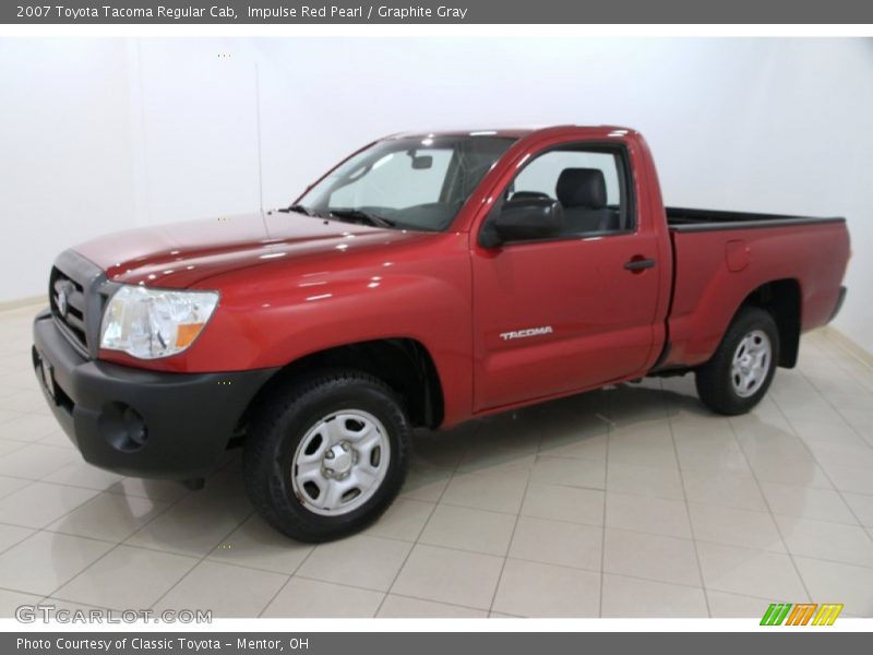 Front 3/4 View of 2007 Tacoma Regular Cab