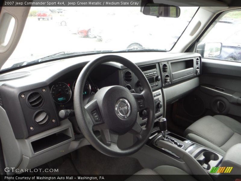 Jeep Green Metallic / Medium Slate Gray 2007 Jeep Commander Sport 4x4