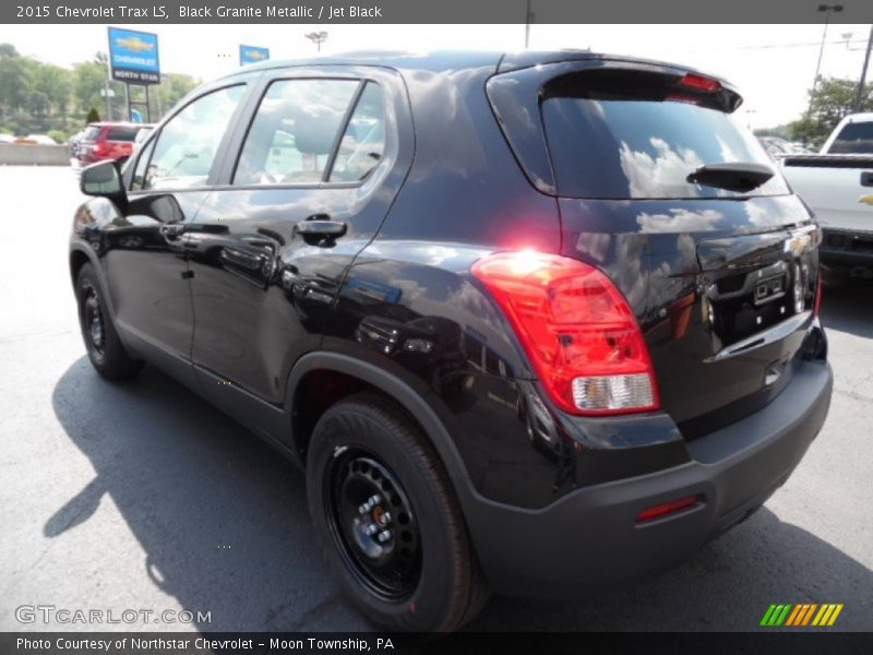 Black Granite Metallic / Jet Black 2015 Chevrolet Trax LS