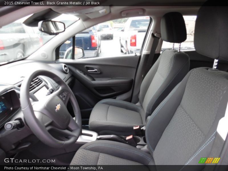 Black Granite Metallic / Jet Black 2015 Chevrolet Trax LS
