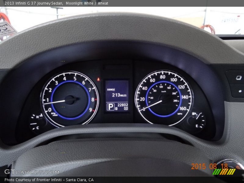 Moonlight White / Wheat 2013 Infiniti G 37 Journey Sedan