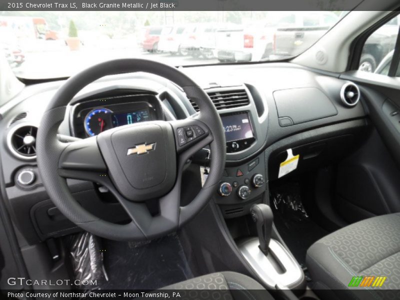 Black Granite Metallic / Jet Black 2015 Chevrolet Trax LS