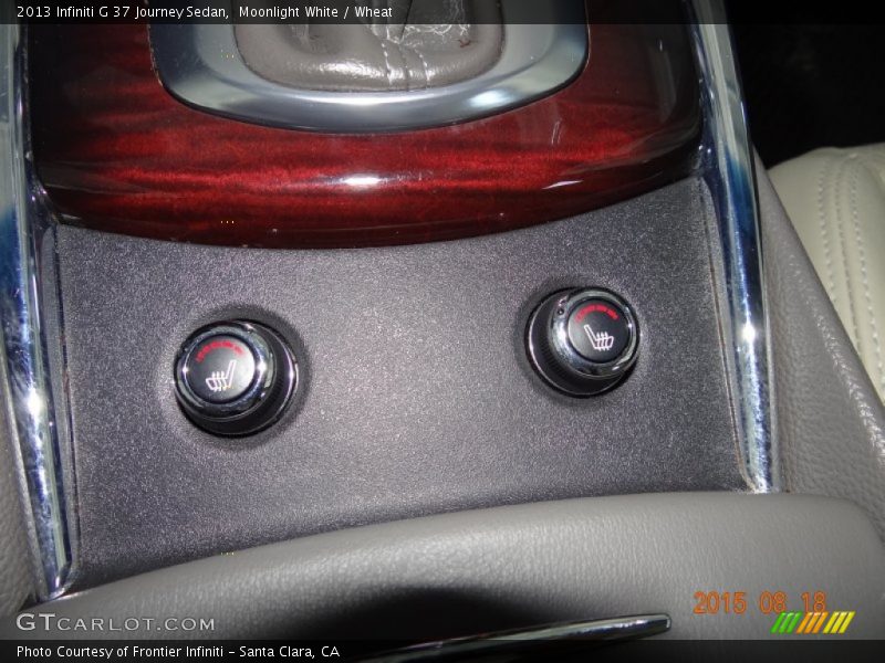 Moonlight White / Wheat 2013 Infiniti G 37 Journey Sedan
