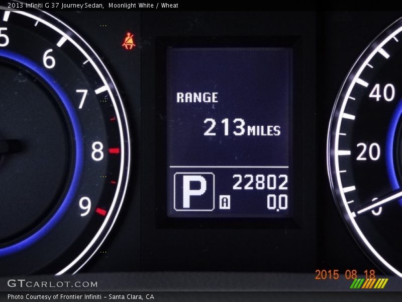 Moonlight White / Wheat 2013 Infiniti G 37 Journey Sedan