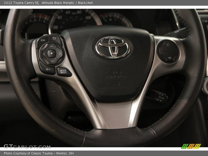 Attitude Black Metallic / Black/Ash 2013 Toyota Camry SE