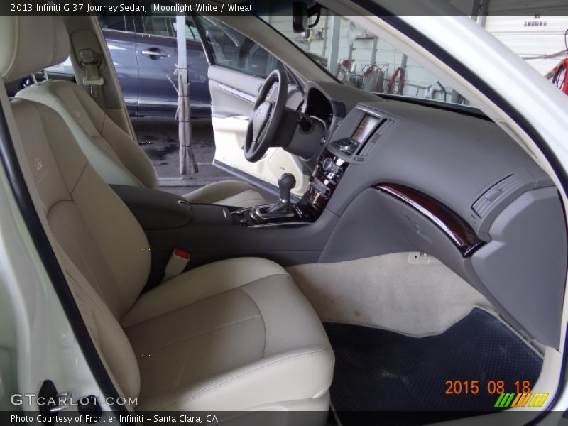 Moonlight White / Wheat 2013 Infiniti G 37 Journey Sedan