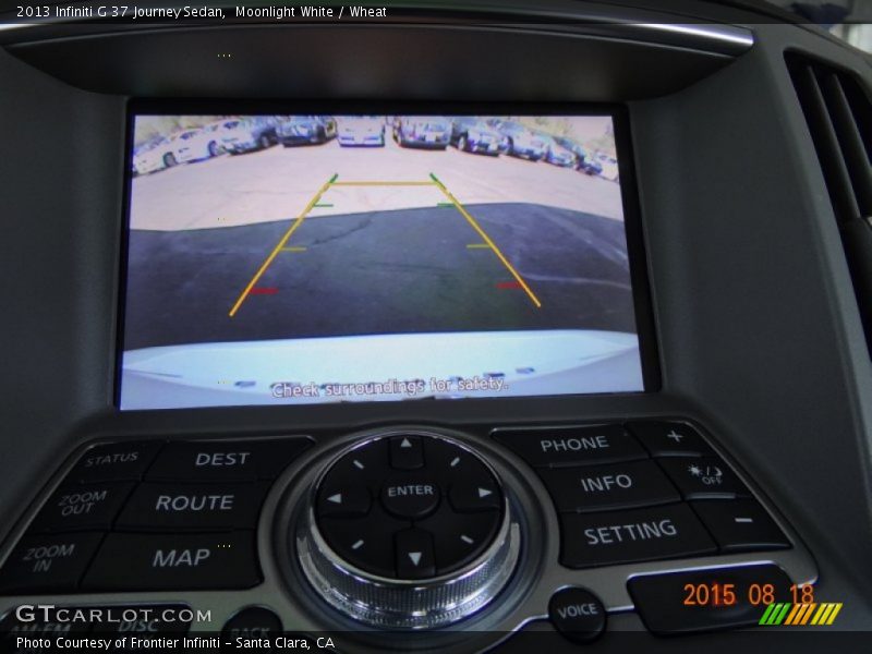 Moonlight White / Wheat 2013 Infiniti G 37 Journey Sedan