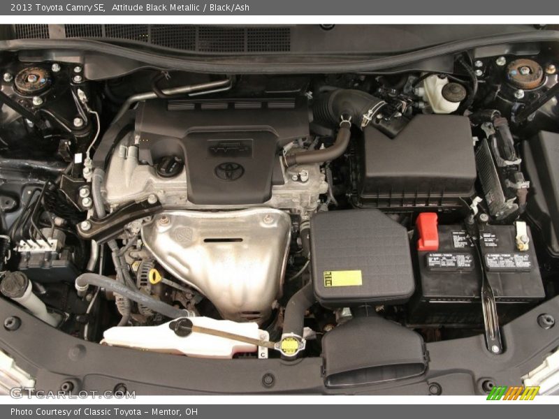 Attitude Black Metallic / Black/Ash 2013 Toyota Camry SE