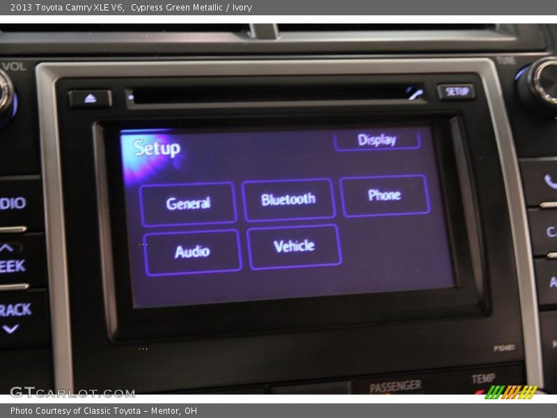 Cypress Green Metallic / Ivory 2013 Toyota Camry XLE V6