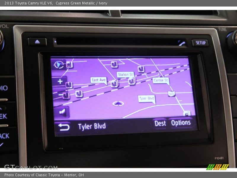 Cypress Green Metallic / Ivory 2013 Toyota Camry XLE V6