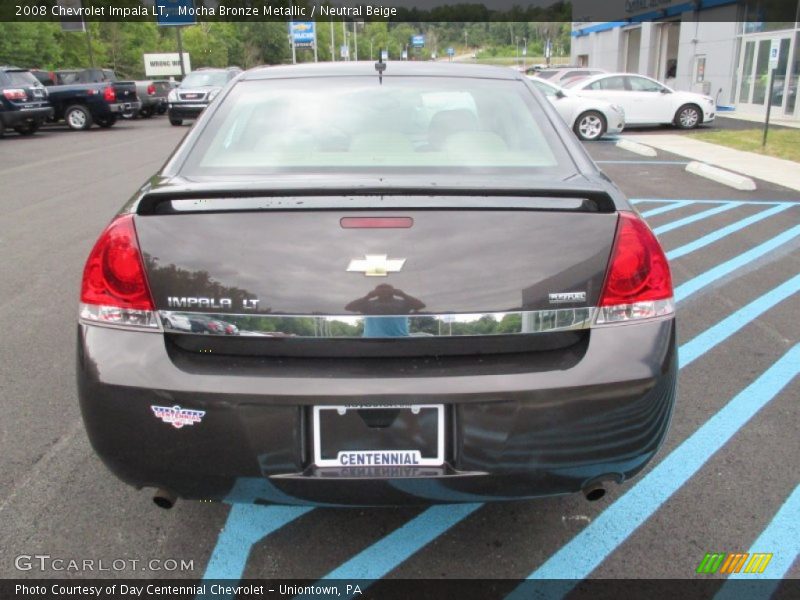 Mocha Bronze Metallic / Neutral Beige 2008 Chevrolet Impala LT