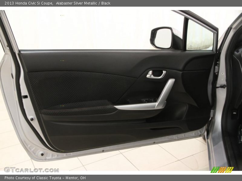 Alabaster Silver Metallic / Black 2013 Honda Civic Si Coupe