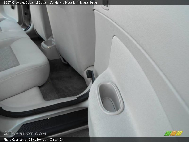 Sandstone Metallic / Neutral Beige 2007 Chevrolet Cobalt LS Sedan