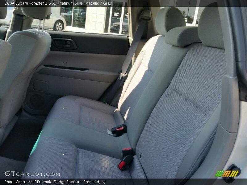 Platinum Silver Metallic / Gray 2004 Subaru Forester 2.5 X