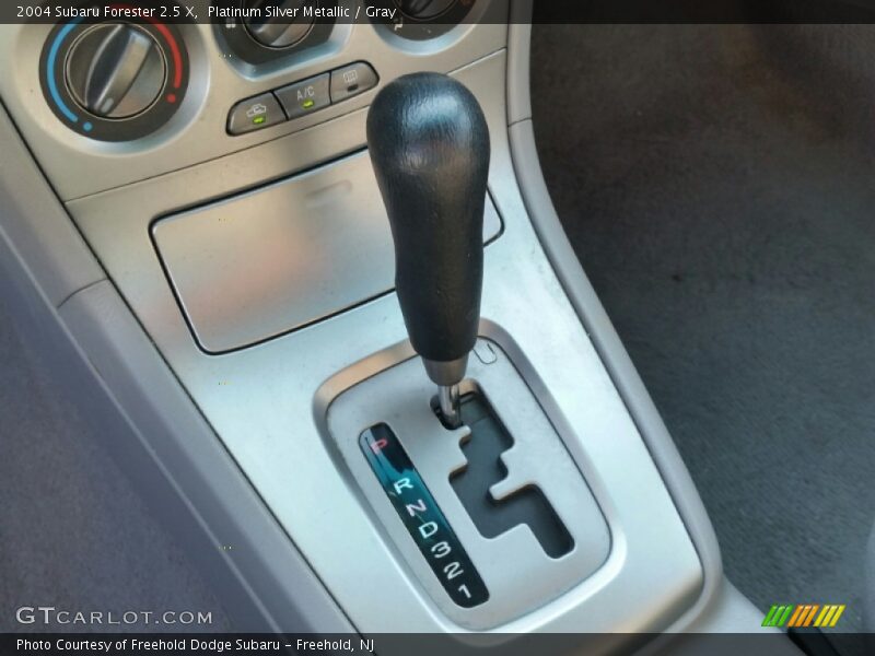 Platinum Silver Metallic / Gray 2004 Subaru Forester 2.5 X