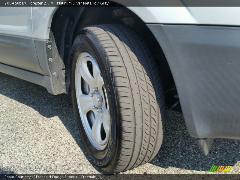 Platinum Silver Metallic / Gray 2004 Subaru Forester 2.5 X