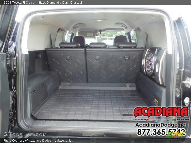 Black Diamond / Dark Charcoal 2008 Toyota FJ Cruiser
