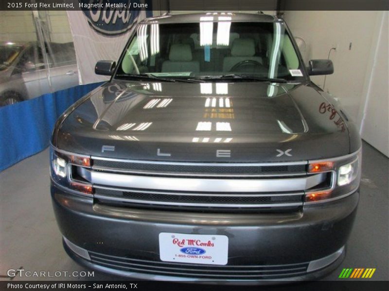 Magnetic Metallic / Dune 2015 Ford Flex Limited