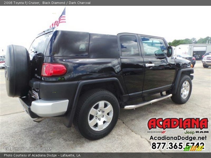 Black Diamond / Dark Charcoal 2008 Toyota FJ Cruiser