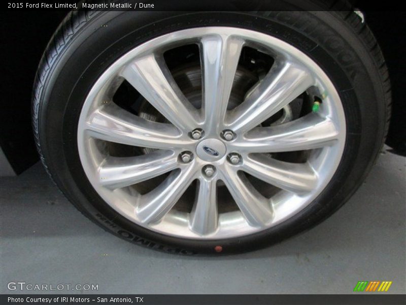 Magnetic Metallic / Dune 2015 Ford Flex Limited