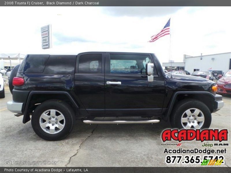 Black Diamond / Dark Charcoal 2008 Toyota FJ Cruiser