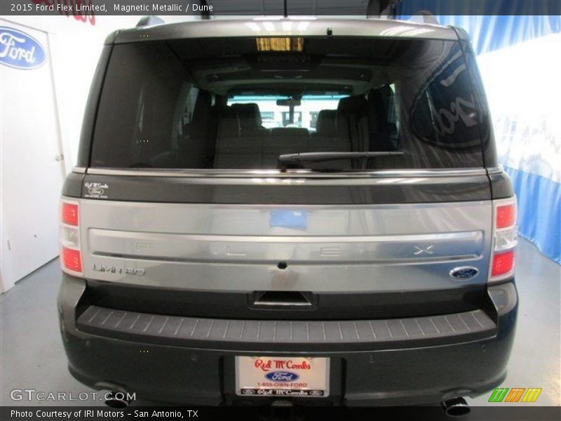 Magnetic Metallic / Dune 2015 Ford Flex Limited