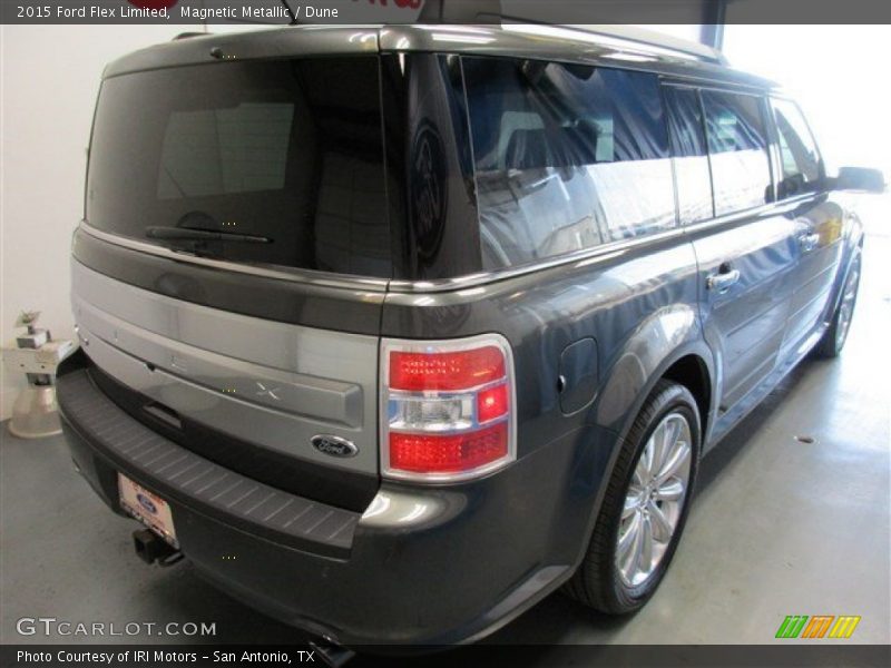 Magnetic Metallic / Dune 2015 Ford Flex Limited