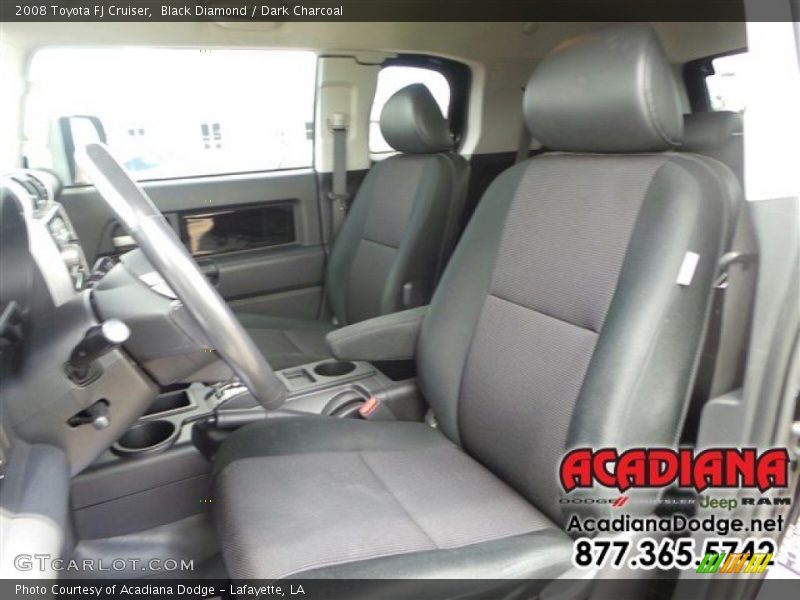 Black Diamond / Dark Charcoal 2008 Toyota FJ Cruiser