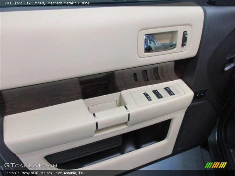 Magnetic Metallic / Dune 2015 Ford Flex Limited