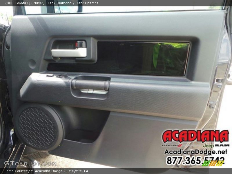 Black Diamond / Dark Charcoal 2008 Toyota FJ Cruiser