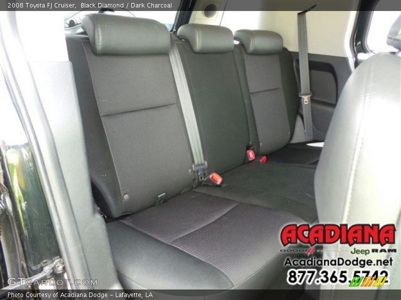 Black Diamond / Dark Charcoal 2008 Toyota FJ Cruiser