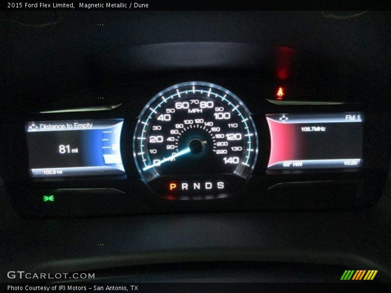 Magnetic Metallic / Dune 2015 Ford Flex Limited