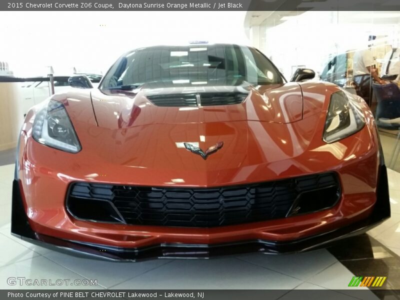  2015 Corvette Z06 Coupe Daytona Sunrise Orange Metallic