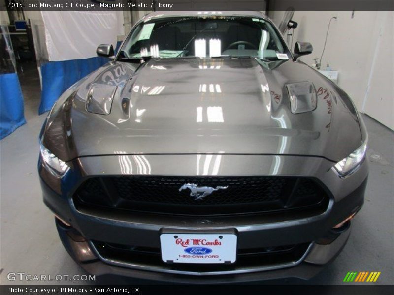 Magnetic Metallic / Ebony 2015 Ford Mustang GT Coupe