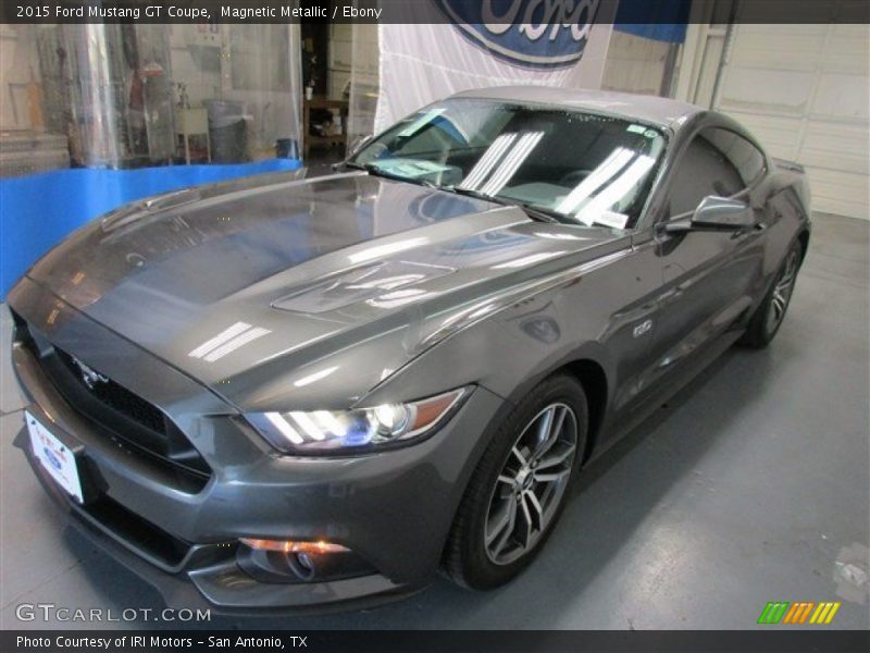 Magnetic Metallic / Ebony 2015 Ford Mustang GT Coupe