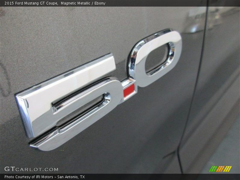 Magnetic Metallic / Ebony 2015 Ford Mustang GT Coupe