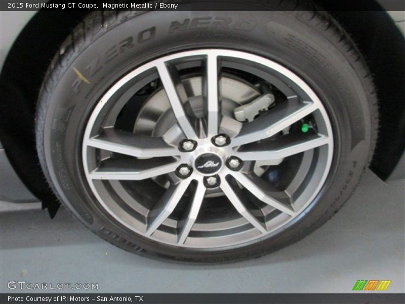 Magnetic Metallic / Ebony 2015 Ford Mustang GT Coupe