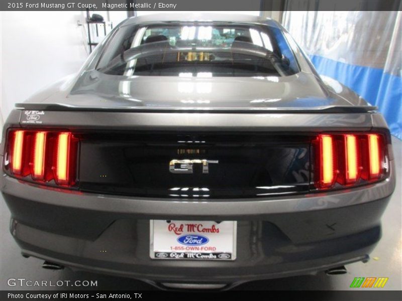 Magnetic Metallic / Ebony 2015 Ford Mustang GT Coupe