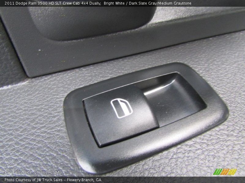 Bright White / Dark Slate Gray/Medium Graystone 2011 Dodge Ram 3500 HD SLT Crew Cab 4x4 Dually