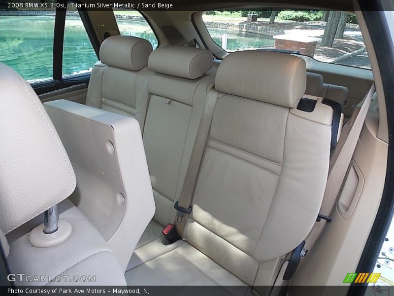 Titanium Silver Metallic / Sand Beige 2008 BMW X5 3.0si