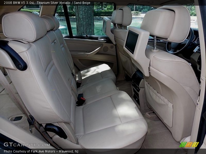 Titanium Silver Metallic / Sand Beige 2008 BMW X5 3.0si