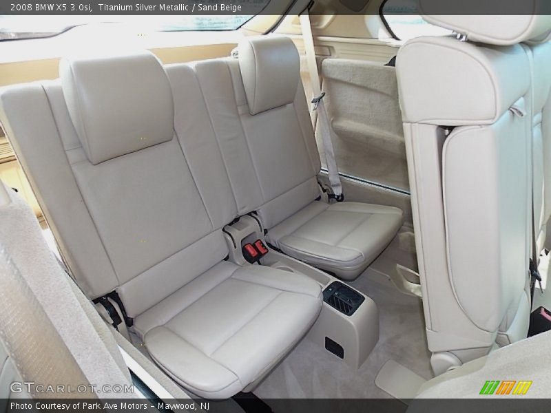 Titanium Silver Metallic / Sand Beige 2008 BMW X5 3.0si
