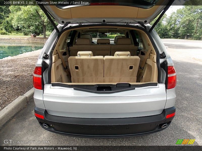 Titanium Silver Metallic / Sand Beige 2008 BMW X5 3.0si