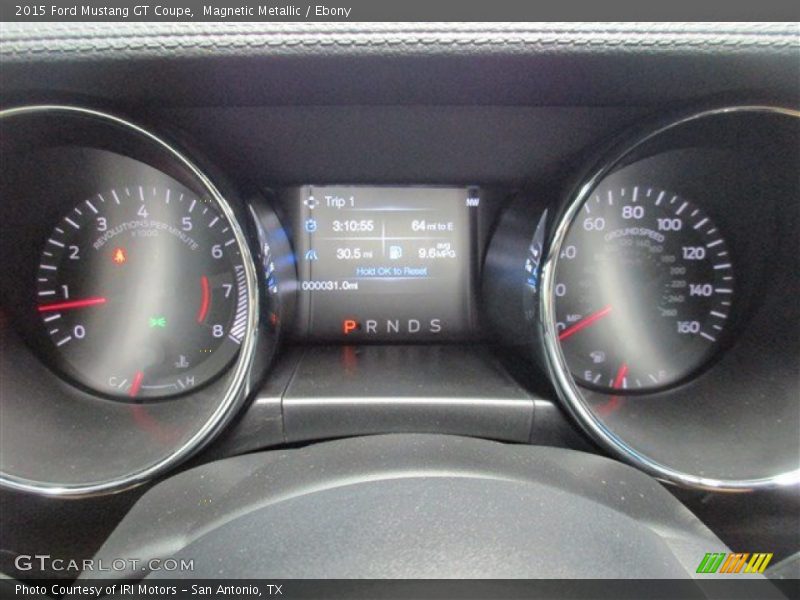 Magnetic Metallic / Ebony 2015 Ford Mustang GT Coupe